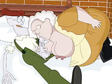 Old couple from Courage the Cowardly Dog goes nasty