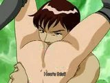 Hot lusty anime slut action
