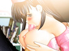Dirty hentai nurse gets her cunt and pooper drilled badly