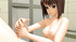 Brunette teen doll spreads her legs willingly for her boyfriend's dong in the bathroom
