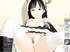 Amazing Asian maid in uniform blowing a dick before taking it into her hairy twat